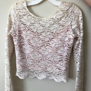 Two piece prom dress